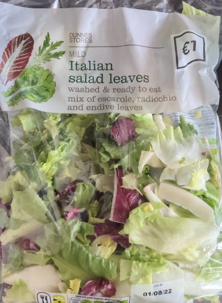 Italian salad leaves
