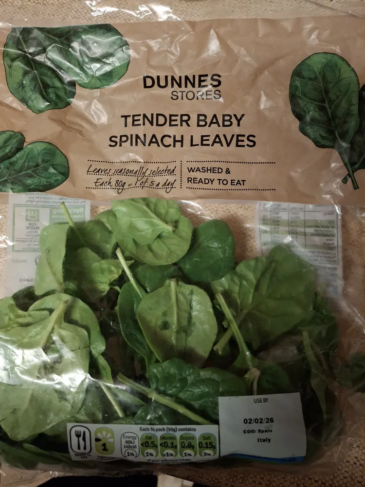 Baby Spinach Leaves