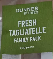 Fresh egg tagliatelle
