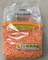 Red split lentils