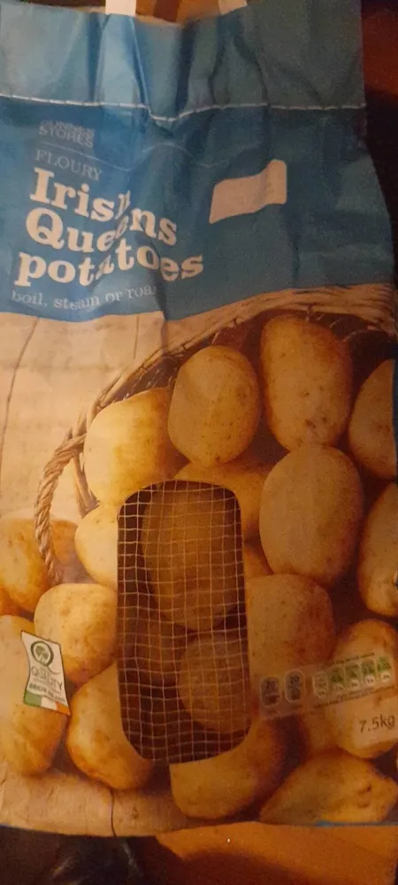 Irish Queens Potatoes