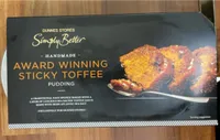 Award winning sticky toffee