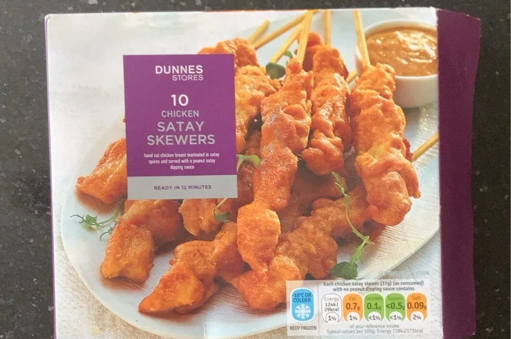 CHICKEN SATAY SKEWERS