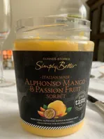 Alphonso Mango & Passion Fruit Sorbet