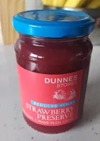 Strawberry preserve reduced sugar