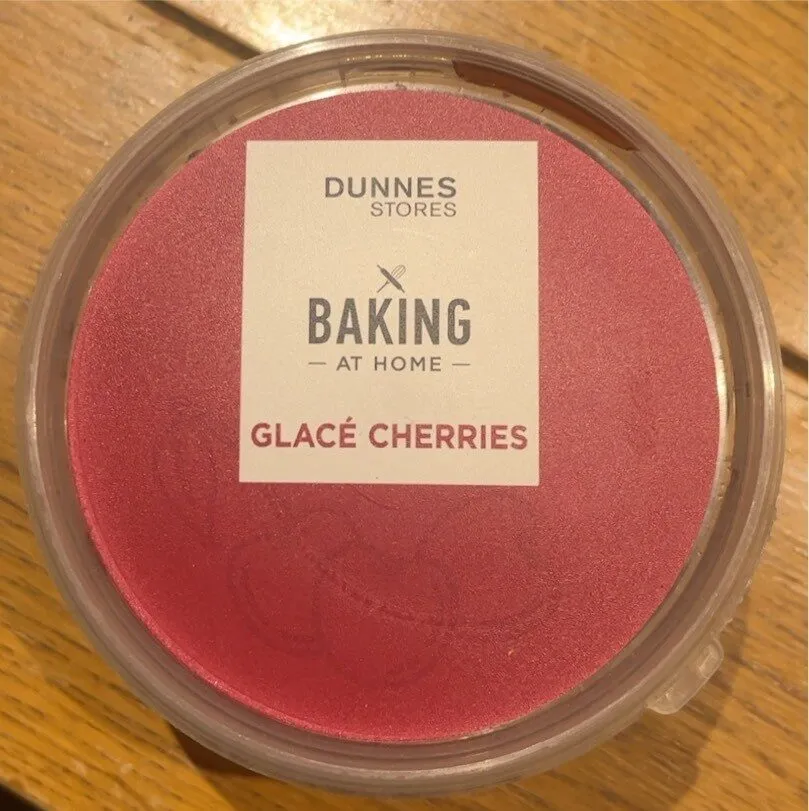 Glacé cherries