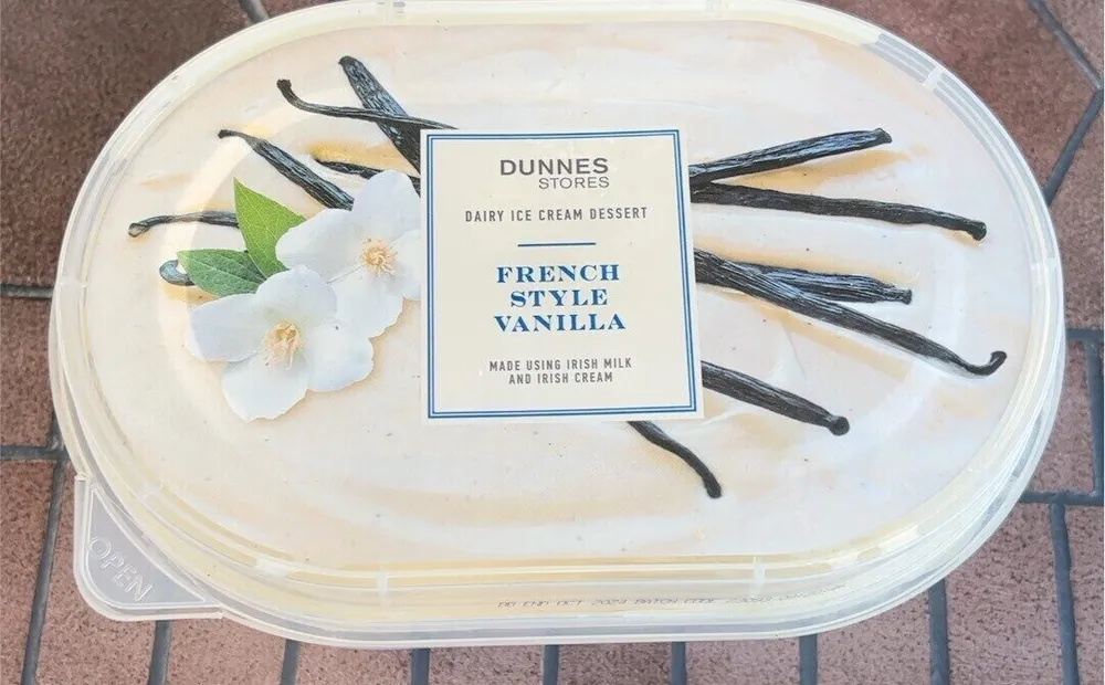 French Style Vanilla Ice cream