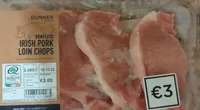 Irish Pork Loin Chops