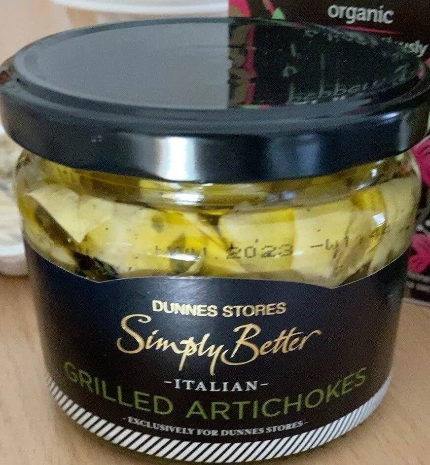Grilled artichokes