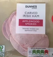 Carved irish ham