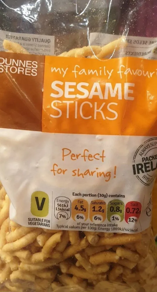 Sesame sticks