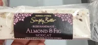 Almond and fig nougat