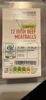 12 Irish Beef Meatballs