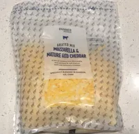 Grated Mix Mozzarella & Mature Red Cheddar