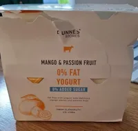 Mango and Passion Fruit 0 Fat Yogurt