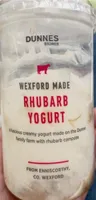 Rhubarb yogurt