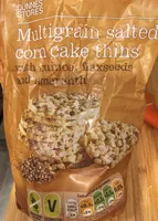 Multigrain salted corn cake thins