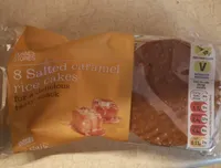 Salted caramel rice cakes
