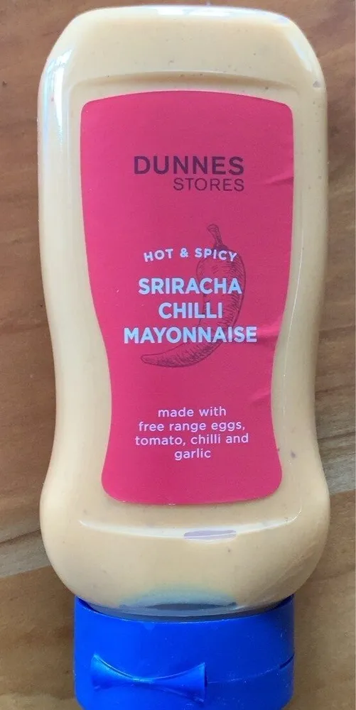 Hot & spicy sriracha chilli mayonnaise