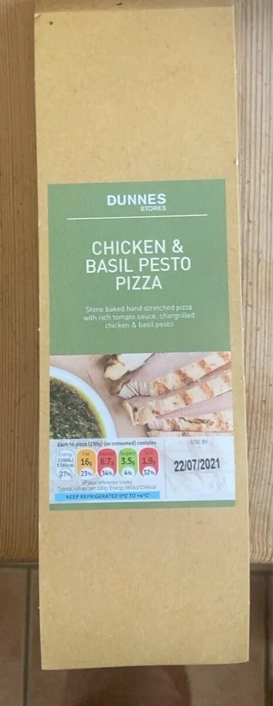 chicken & basil pesto pasta