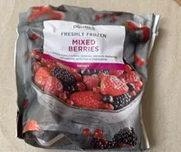 Freshly frozen mixed berries