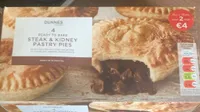 Steak & Kidney Pastry Pies