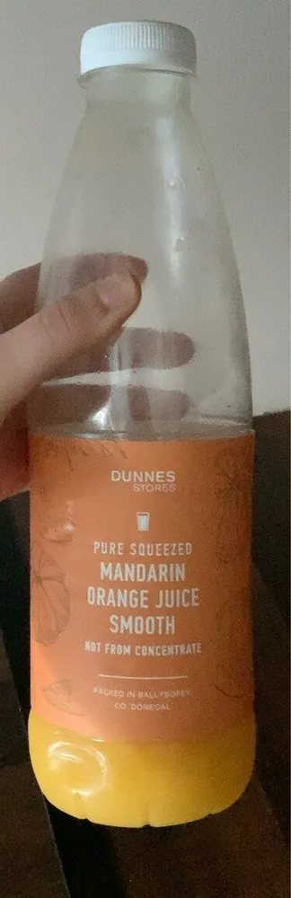 Mandarin Orange Juice Smooth