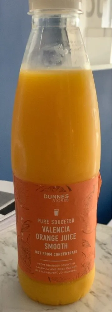 Valencia Orange Juice Smooth