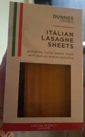 Italian lasagna sheets