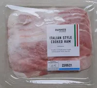 Crooked Ham:Sliced Italian Style Coiked Ham