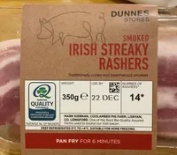 Irish Streaky Rashers