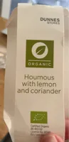 Houmous with lemon and coriander