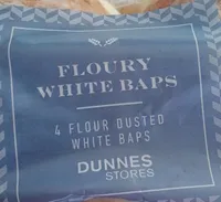 Floury White Baps