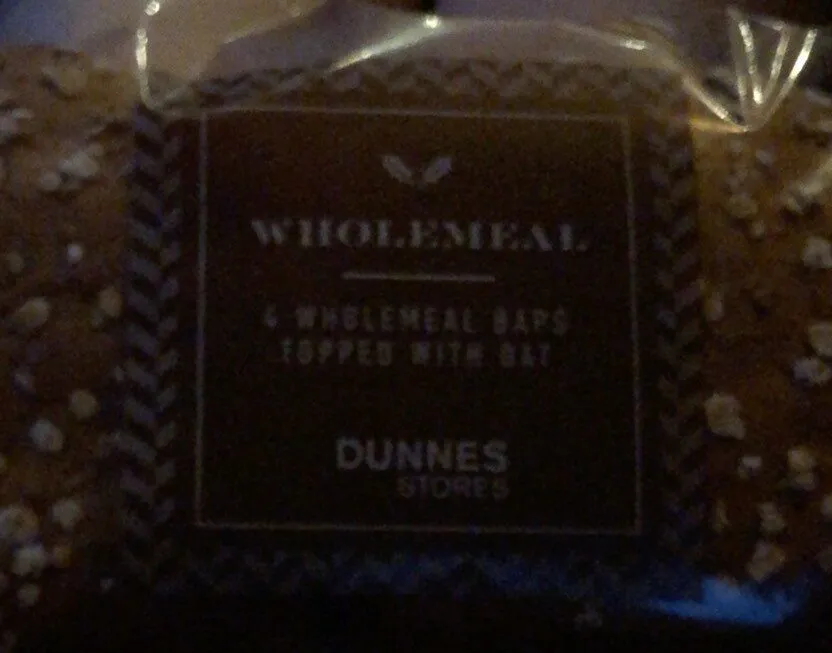 Wholemeal baps