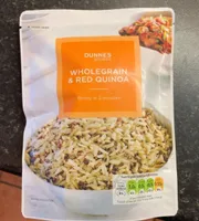Wholegrain and red quinoa