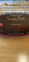 CHUNKY MIXED BEAN & CHORIZO SOUP
