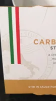 Carabonara sauce