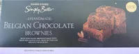 Belgian chocolate brownies