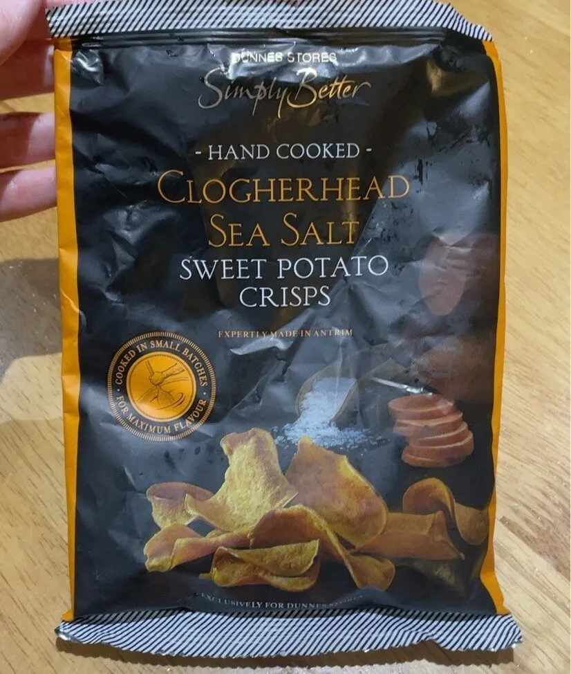 Sweet potatoe crisps