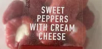 Sweet peppers with cream cheese
