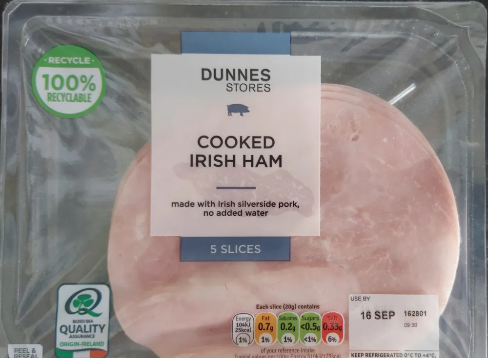 Cooked Irish Ham