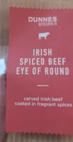 Irish spiced beef eye of round