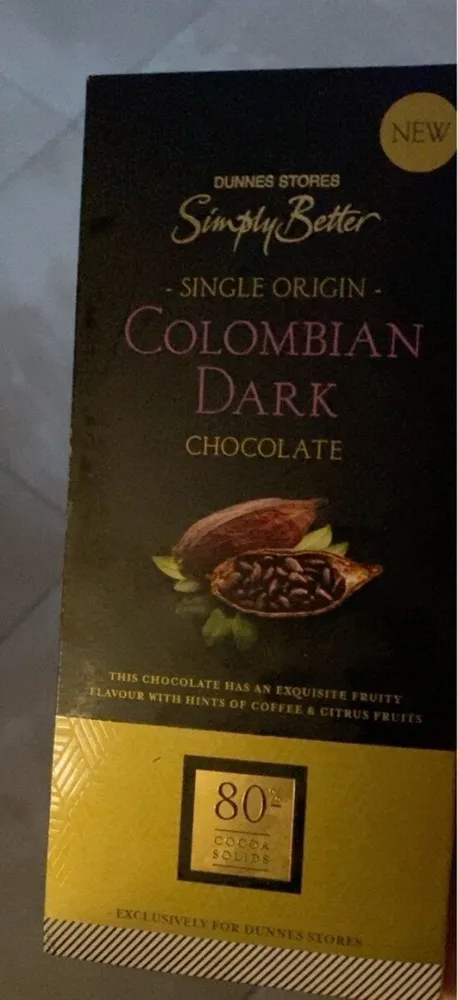 Dark chocolate 80%