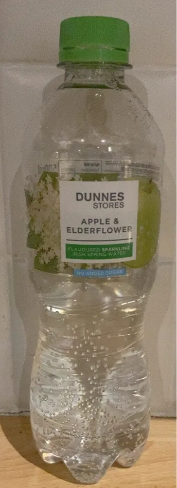 Apple and Elderflower Sparkling Water