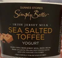 Sea Salted Toffee Yogurt