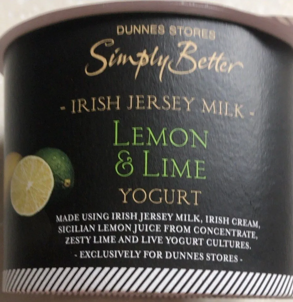 Lemon & Lime Yogurt