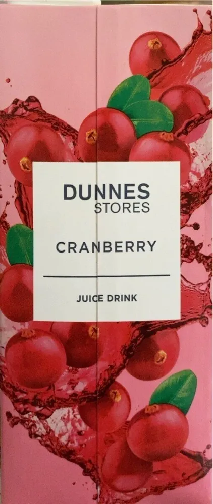 Cranberry juice drink