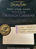 Vintage Drinagh cheddar