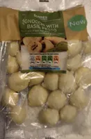 Gnocchi with basil pesto