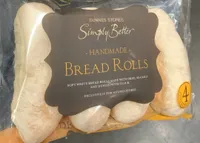 Handmade bread rolls